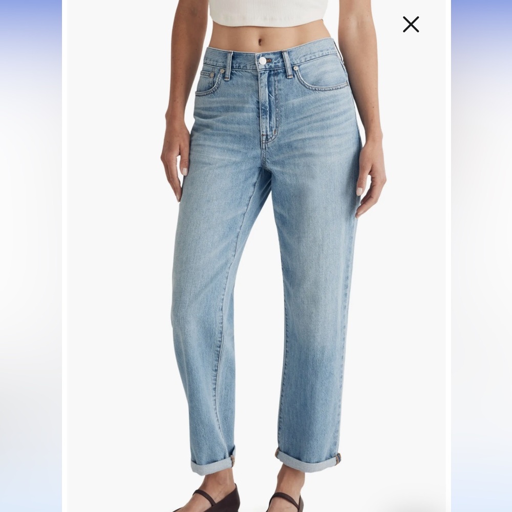 Madewell slouchy boyjean